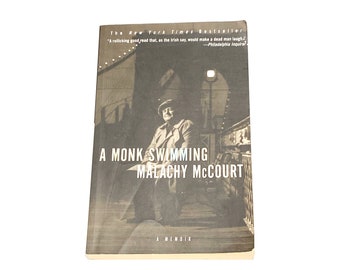 Used Fiction Paperback Book - A Monk Swimming - Malachy McCourt - Vintage Paperback - Pre Owned Used - Good