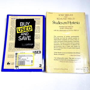 a book with a price label on it