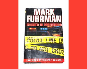 Mark Fuhrman - Murder in Brentwood - OJ Simpson Book - Pre Owned Used Book - Very Good Condition