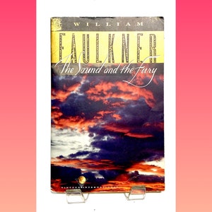 Used Fiction Paperback Book - Willam Faulkner - The Sound and The Fury Paperback - Vintage Book - Pre-Owned