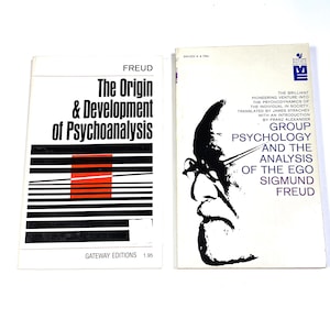 The Origin & Development of Psychoanalysis - Group Psychology and the Analysis of the Ego - Sigmund Freud Paperback Lot of 2 Good PreOwned
