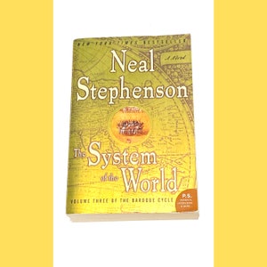 Neil Stephenson - The System of the World - Vintage Sci Fi Paperback Book - Science Fiction - Pre-Owned Used - Very Good Condition