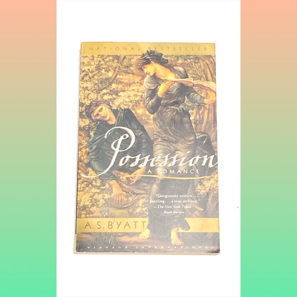 AS Byatt - Possession - Vintage Paperback Novel - Classic Literature - Pre Owned Book - Very Good Condition