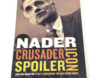 Political Biography Hardcover Book, Ralph Nader Vintage (Pre-owned)