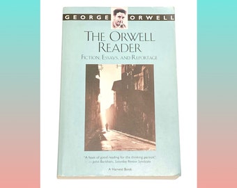 The George Orwell Reader - Fiction Essays and Reportage - Classic Paperback Book - Very Good Condition