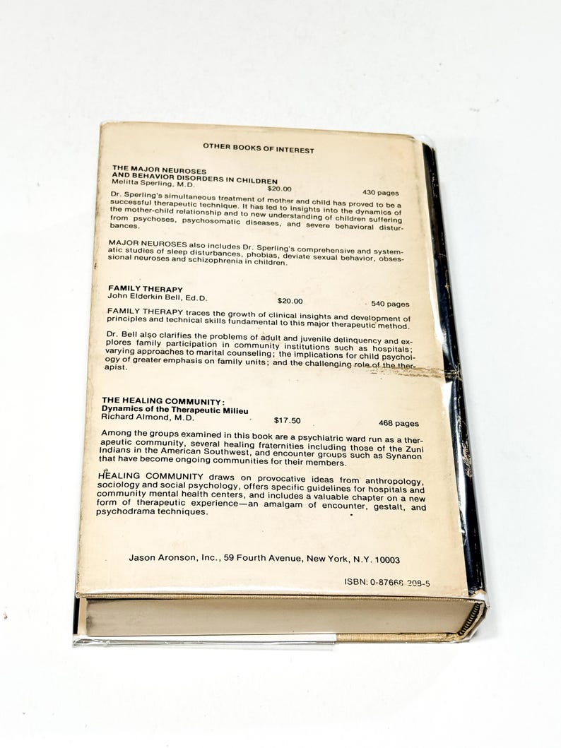 The image is a book cover with text and a list of other books of interest.