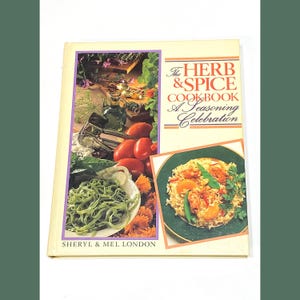 Used Cookbook - The Herb and Spice - Vintage - Classic Recipes - Retro Kitchen Decor - Gift for Chefs & Foodies - Cooking Book - Pre Owned