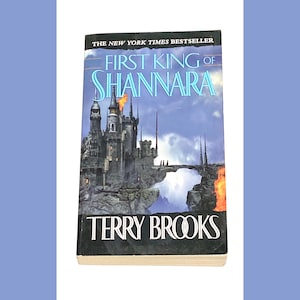 First King of Shannara - Terry Brooks - Vintage Fantasy Book - Science Fiction - Pre-Owned Used - Very Good Condition