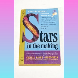 Stars in the Making - Cecilla Payne Gaposchkin - Science Fiction Book - Sci Fi Paperback - Vintage Paperback Book