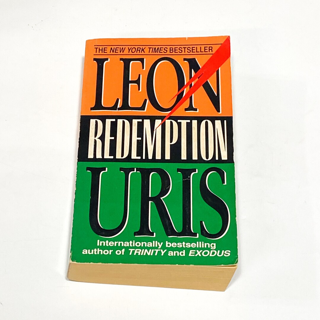 Leon Uris Redemption Classic Literature Fiction Novel Etsy