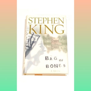 Stephen King - Bag Of Bones - Hardcover - Horror Fiction Books - Pre Owned Used - Good Condition