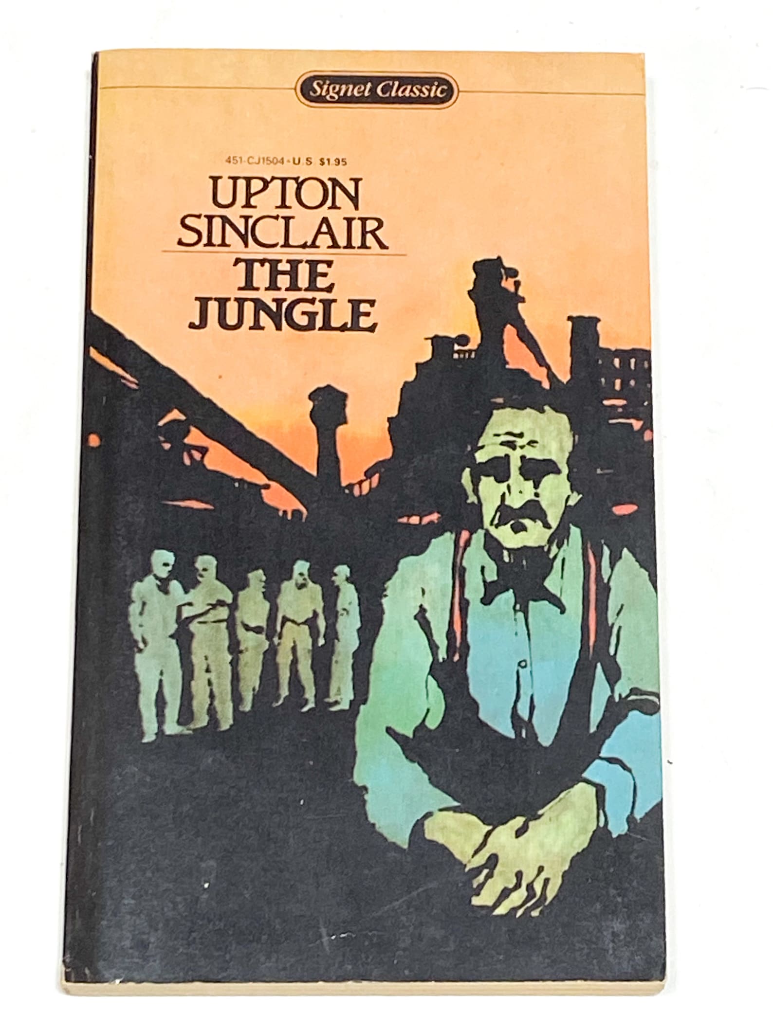 Upton Sinclair The Jungle Paperback Vintage Book Etsy