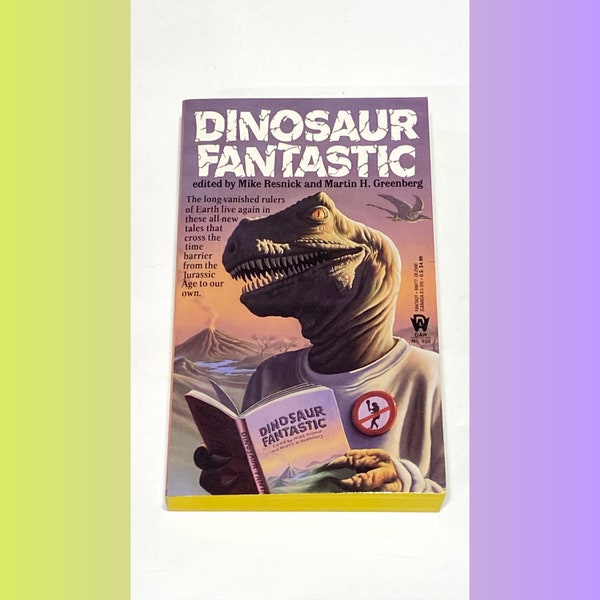 Dinosaur Fantastic - Martin Greenberg - Science Fiction Book - Sci Fi Paperback - Vintage Paperback Book - Pre Owned Book - Very Good