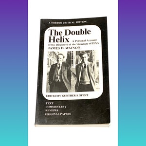The Double Helix - Personal Account of Discover of the Structure of DNA - James Watson - Pre Owned Book - Very Good Condition