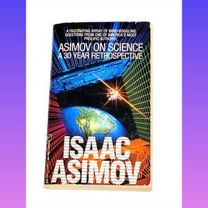 Asimov on Science - Isaac Asimov - Vintage Paperback Book - Sci Fi Science Fiction - Pre Owned - Very Good Condition