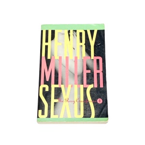 Henry Miller - Sexus - Vintage Paperback - Classic Literature - Pre Owned Used Book - Very Good Condition