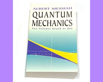 Albert Messiah Quantum Mechanics Book - Vintage Pre-Owned Paperback