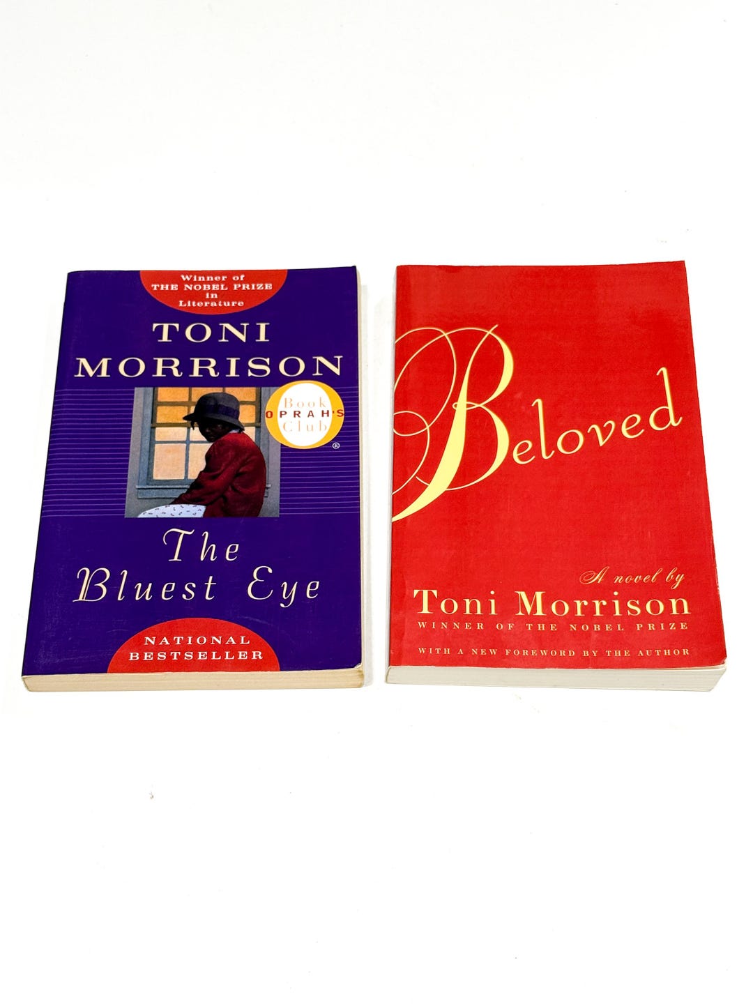 Toni Morrison Book Lot - the Bluest Eye and Beloved, Pre-owned Vintage ...