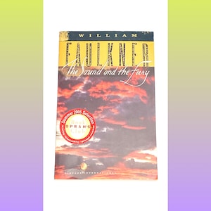 The Sound and the Fury - William Faulkner - Vintage Paperback - Classic Literature - Pre Owned Used Book - Very Good Condition