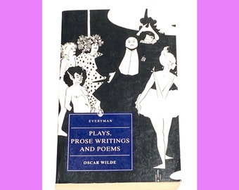 Oscar Wilde - Pays Prose Writings and Poems - Vintage Paperback - Classic Literature - Pre Owned Book - Very Good Condition