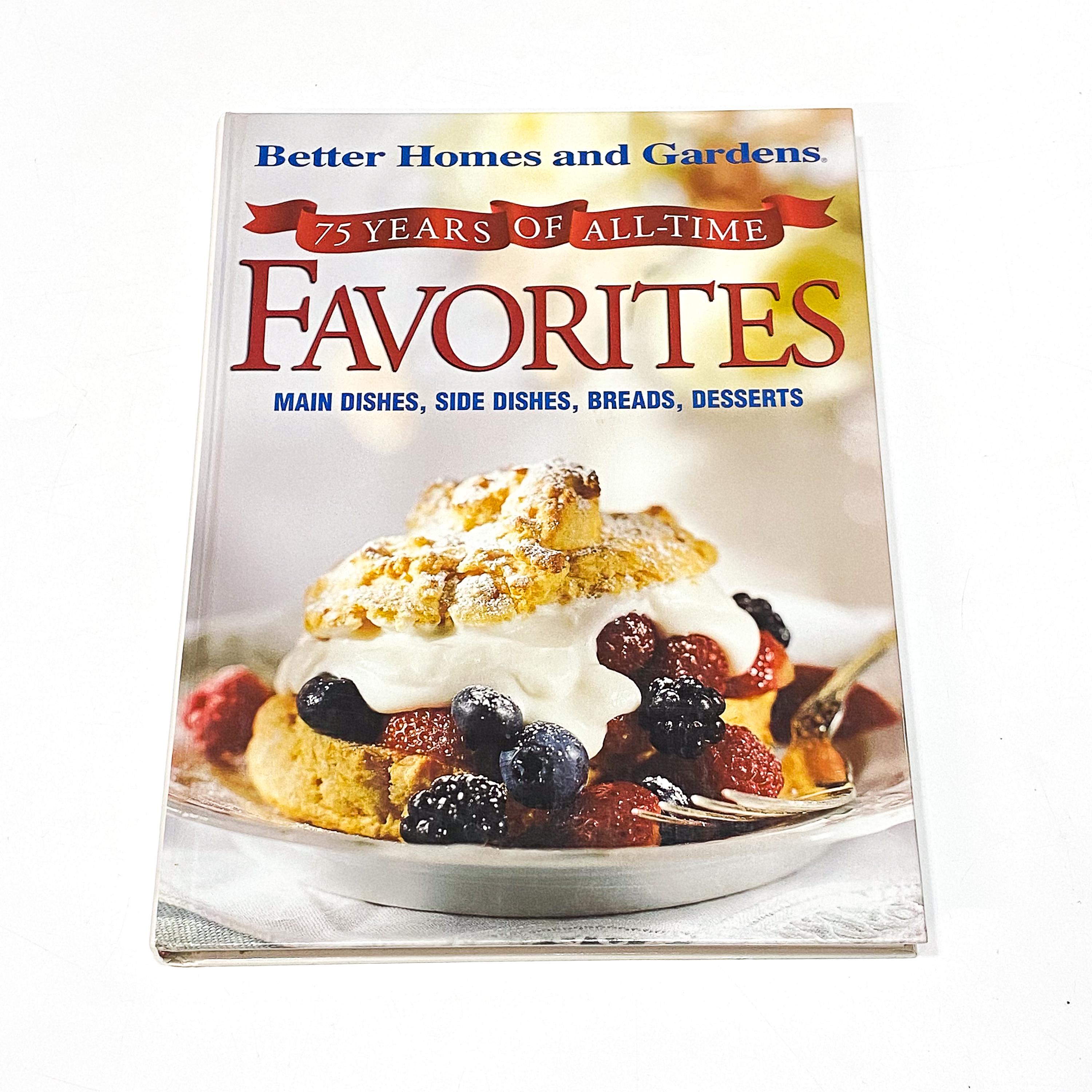 Used Cookbook - 75 Years of All Time Favorites Better Homes and Gardens ...