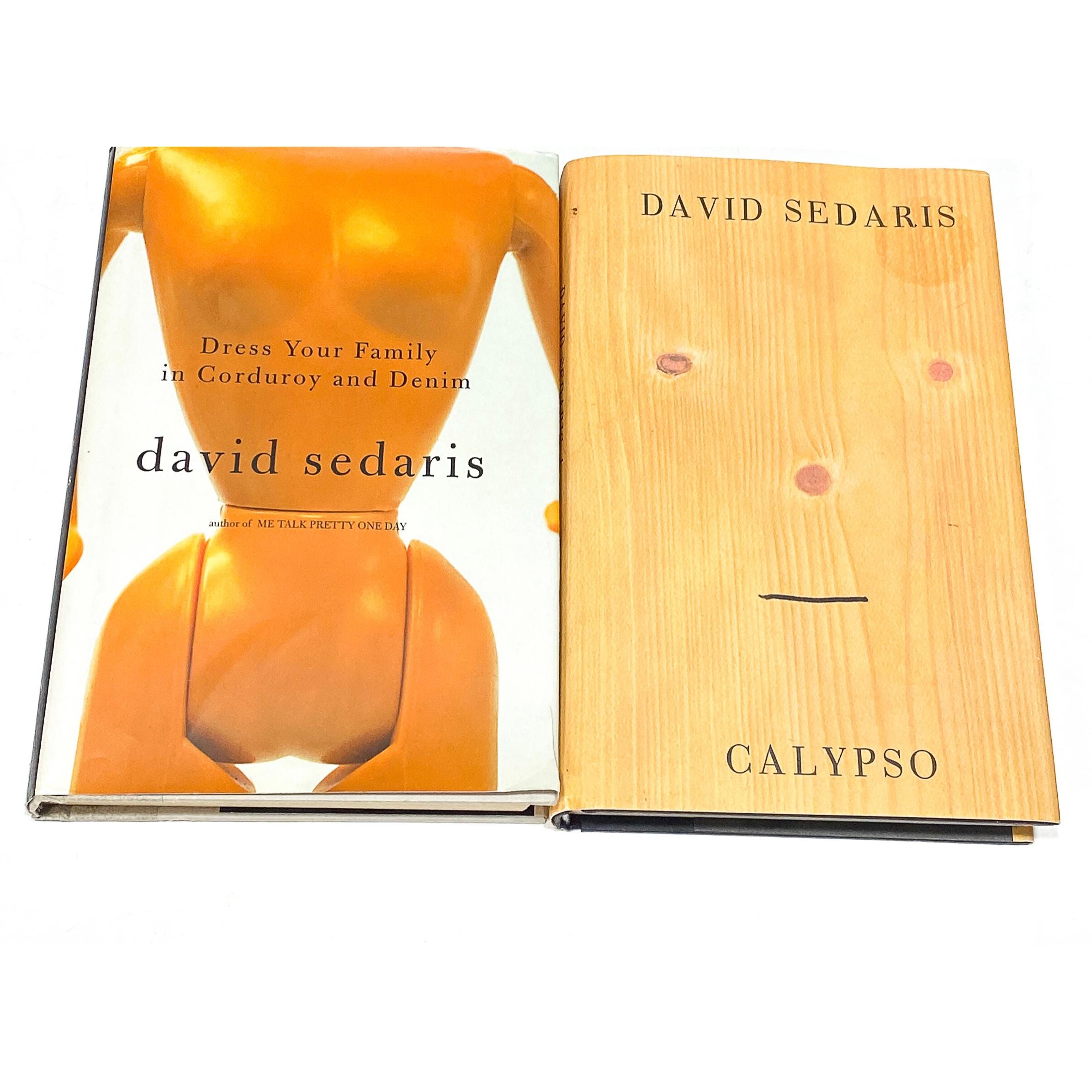 David Sedaris Books: Dress Your Family and Calypso, Pre-owned Hardcover -  Etsy