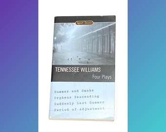Tennessee Williams Four Plays – Vintage Paperback Theatre Book
