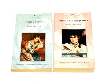Jane Austen - vintage paperback lot of 2 - Pride and Prejudice - Persuasion
