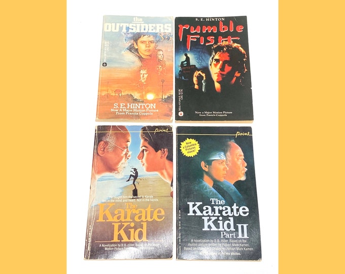 The Outsiders - Rumble Fish - SE Hinton - Karate Kid - Karate Kid II ...
