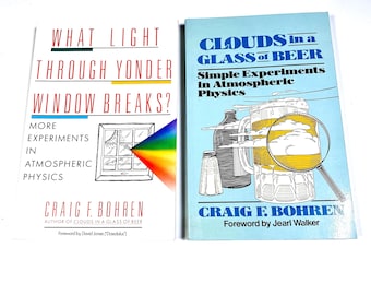 Atmospheric Physics Books: Light and Cloud Experiments (Used Paperbacks)