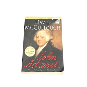 John Adams - David McCullough - Vintage Paperback - History Book - Pre Owned Used Book - Very Good Condition