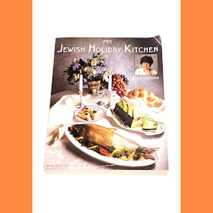 Used Cookbook - Jewish Holiday Kitchen - Vintage - Cook Book Gift Idea - Gift for Chef - Pre Owned Good Condition