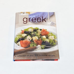 Used Cookbook - Perfect Greek - Vintage - Greek Cooking - Pre Owned Good Condition