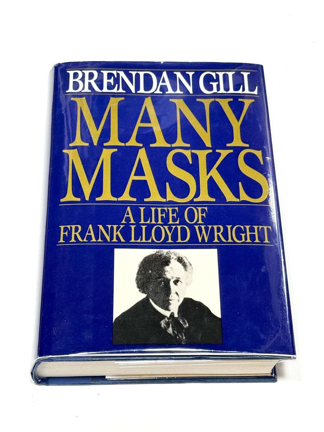 Many Masks Biography: Frank Lloyd Wright Life by Brendan Gill - Etsy