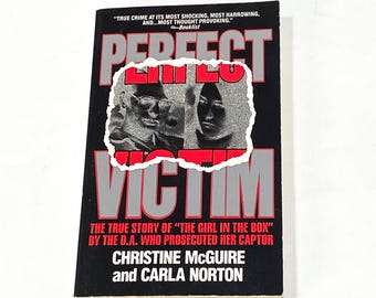 Serial Crime True Crime Book – Perfect Victim - Girl in the Box - Collen Stan - Vintage Paperback Book - Killer Memoir Bio - Used  Good