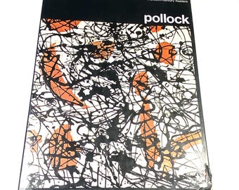 Pollock - Alberto Busignani - Vintage Hardback - Abstract Expressionist Art