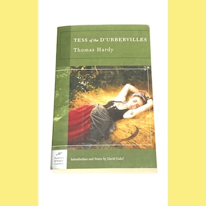 Tess of the Dubervilles - Thomas Hardy - Vintage Paperback - Fiction Books - Pre Owned Used - Good Condition