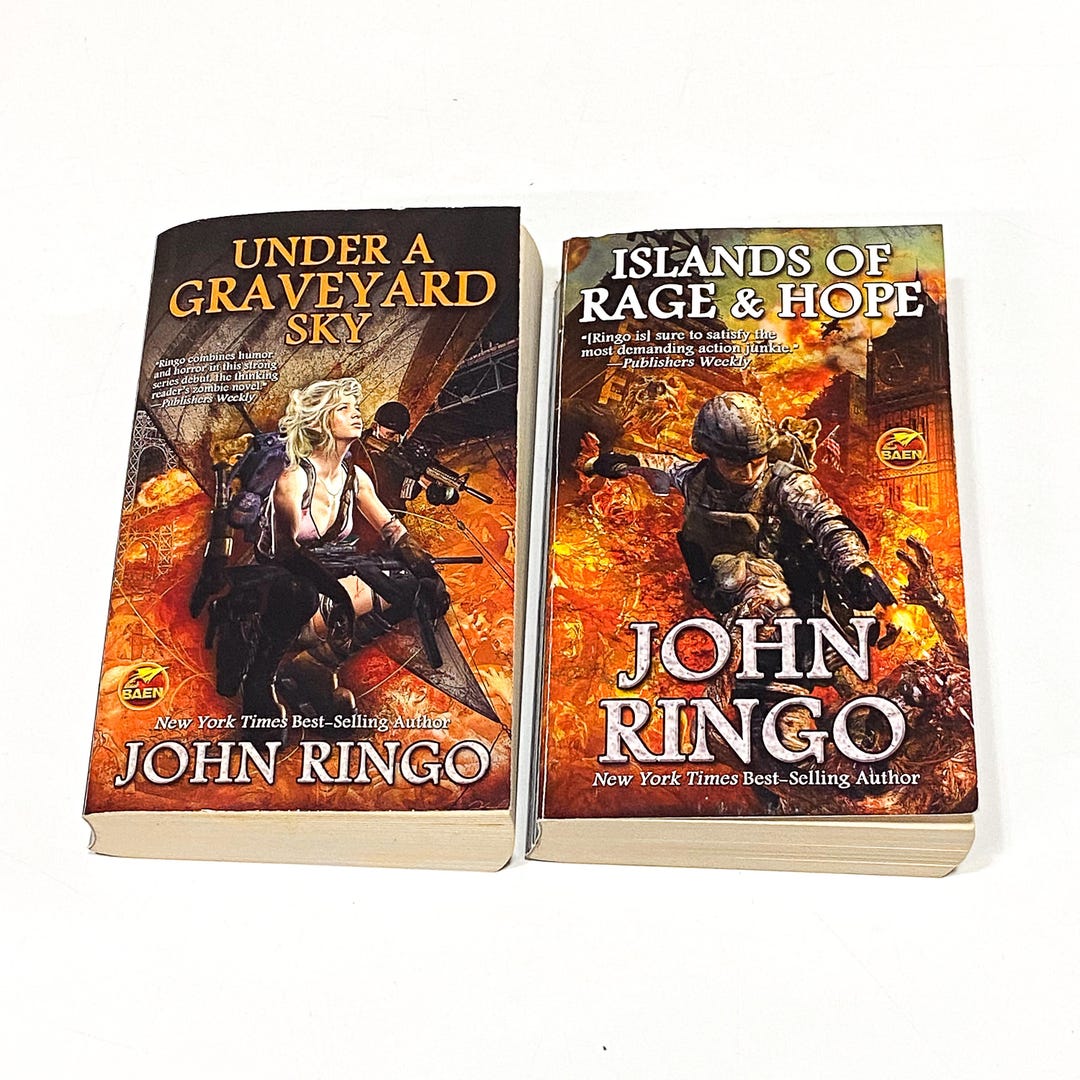 John Ringo Sci Fi Paperback Books - Islands of Rage and Hope, Preowned ...