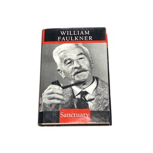 William Faulkner - Sanctuary - Vintage Hardcover Book - Very Good Condition