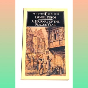 Daniel Defoe - A Journal of the Plague Year - Vintage Paperback Novel - Classic Literature - Pre Owned Book - Very Good Condition