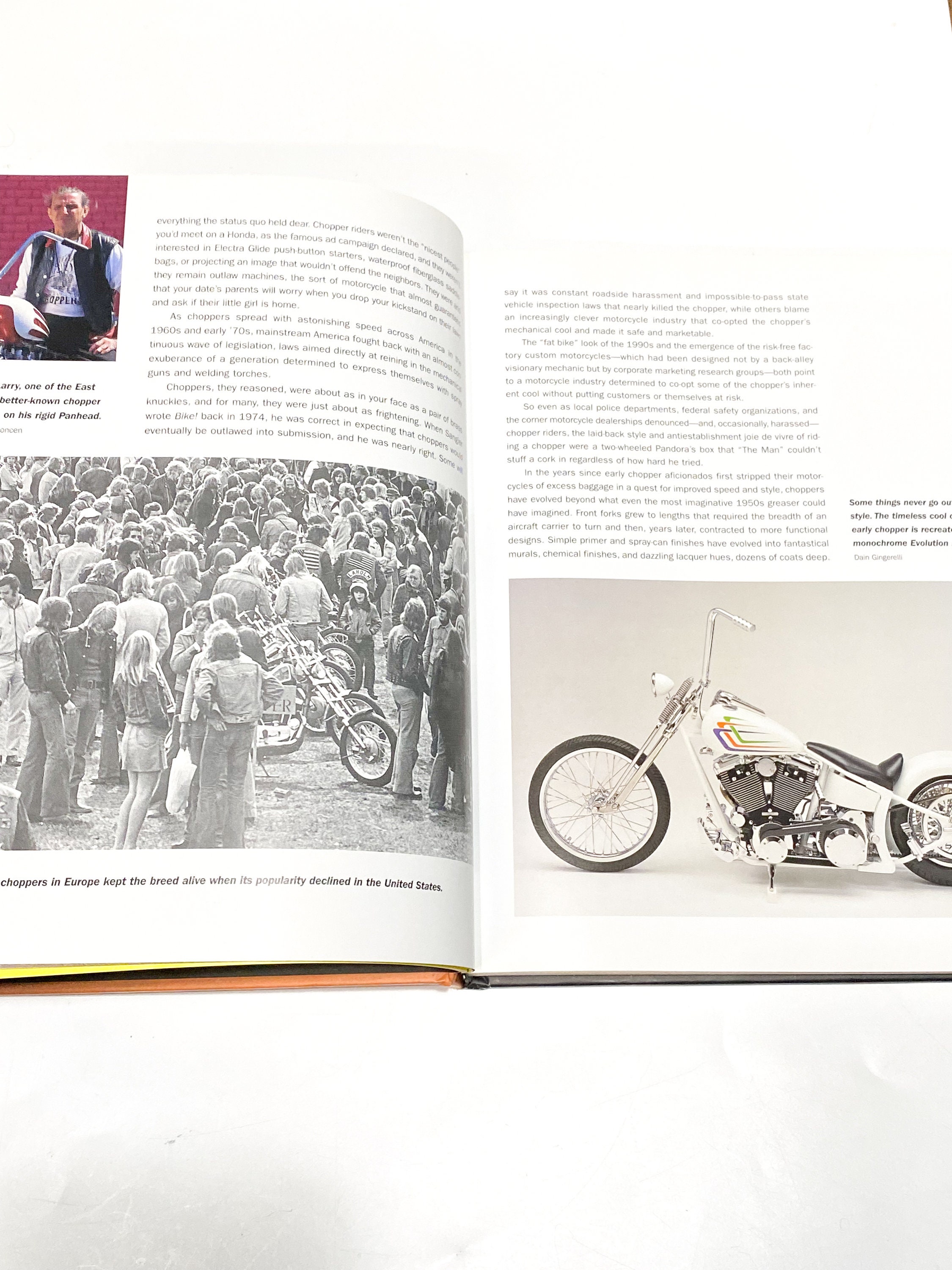 Choppers - Mike Seate - Vintage Hardcover Book - Motorcycle