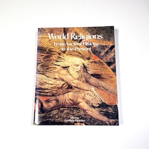 World Religions From Ancient History to the Present - Vintage Paperback Book - Religious Book - Good PreOwned