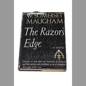 Vintage W Somerset Maugham Hardcover book - The Razors Edge - Classic Literature - Good Condition