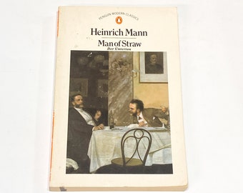 Heinrich Mann - Man of Straw - Classic Literature - Classic Novel - Vintage Paperback Book - Pre Owned - Good