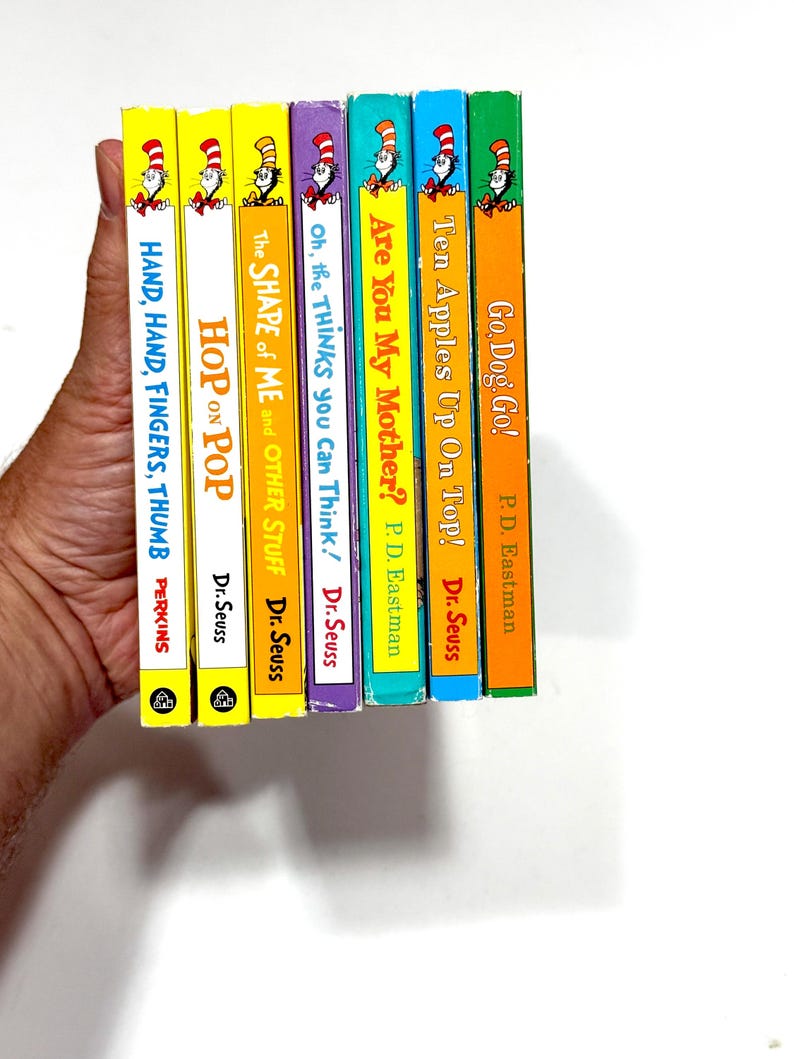 Dr. Seuss Book Collection: Vintage Children's Hardcovers (set of 7) - Etsy