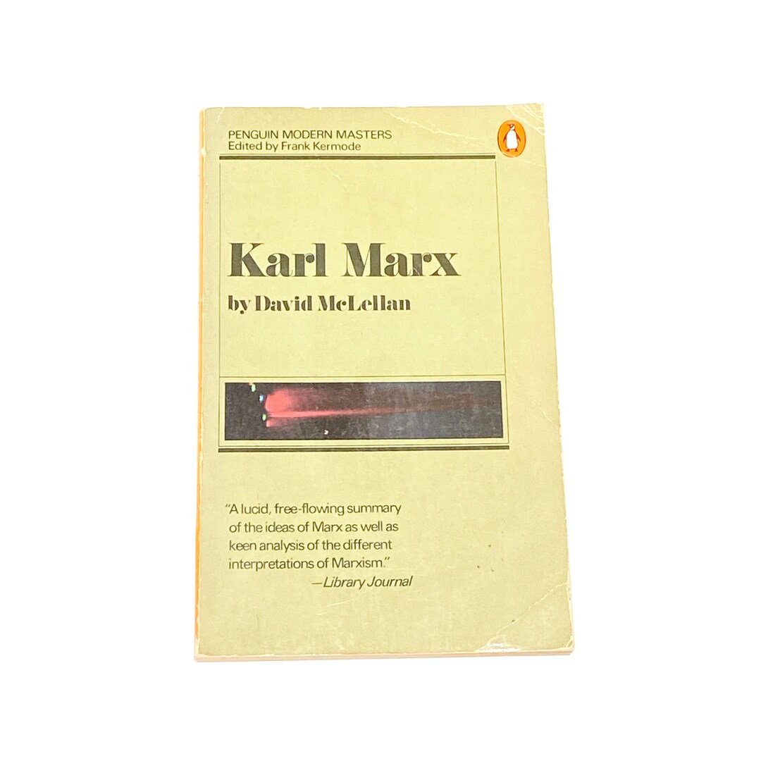 Karl　Mclellan　Marxism　Marx　Etsy　Paperback　David　Vintage　Book