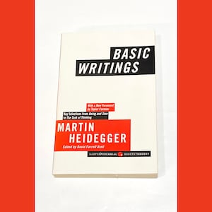 Basic Writings Martin Heidegger Vintage Philosophy Book Pre Owned Book Very Good Condition image 1