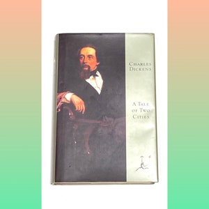 Charles Dickens - A Tale of Two Cities - Vintage Hardcover Novel - Classic Literature - Pre Owned Book - Very Good Condition