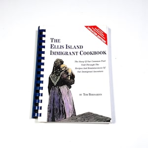 Used Cookbook - The Ellis Island Immigrant - Recipes of Immigrant Ancestors - Vintage Spiral Bound - PreOwned Good