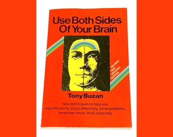 Use Both Sides of Your Brain - Tony Buzan - Vintage Paperback Book - Pre Owned Book - Very Good Condition